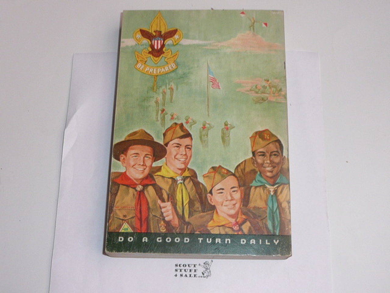 1970 Boy Scout Handbook, Seventh Edition, Sixth Printing, Near MINT condition, Don Lupo Cover