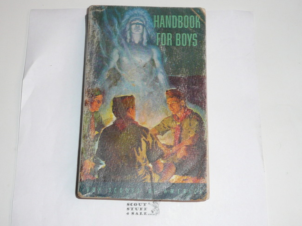 1957 Boy Scout Handbook, Fifth Edition, Tenth Printing, Used condition