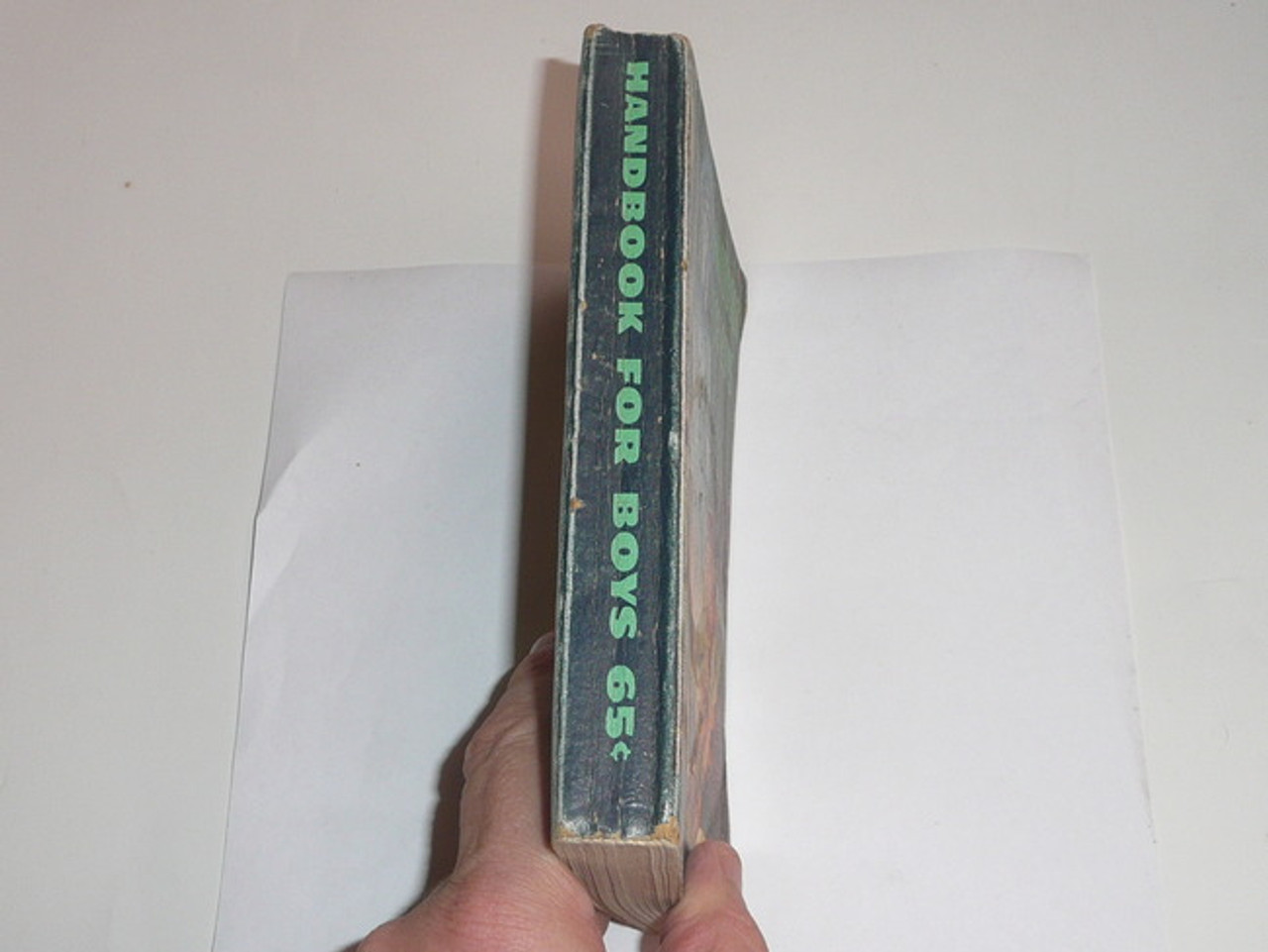 1957 Boy Scout Handbook, Fifth Edition, Tenth Printing, Used condition