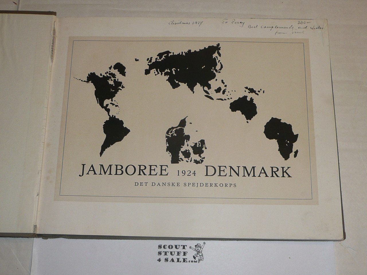 1924 World Jamboree, Souvenier Picture Book with insert, 144 pages+