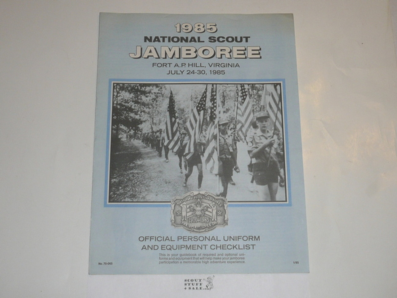 1985 National Jamboree Personel Uniform and Equipment Catalog