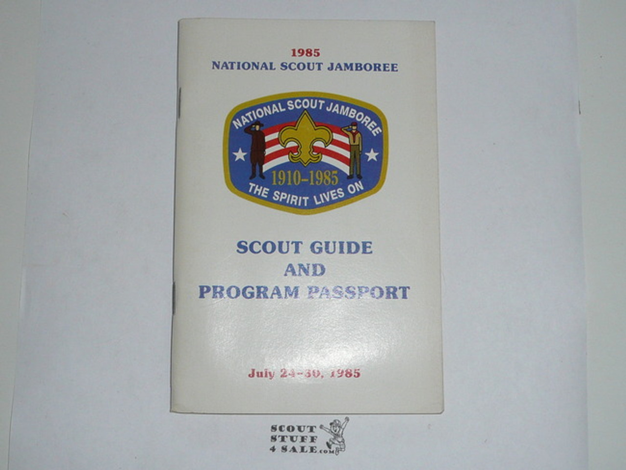 1985 National Jamboree Scout Guide and Program Passport