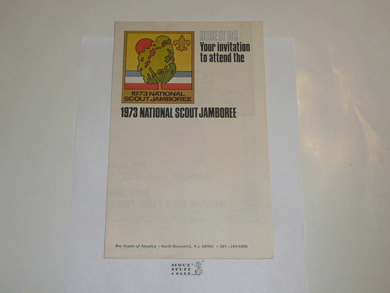 1973 National Jamboree Promotional Brochure