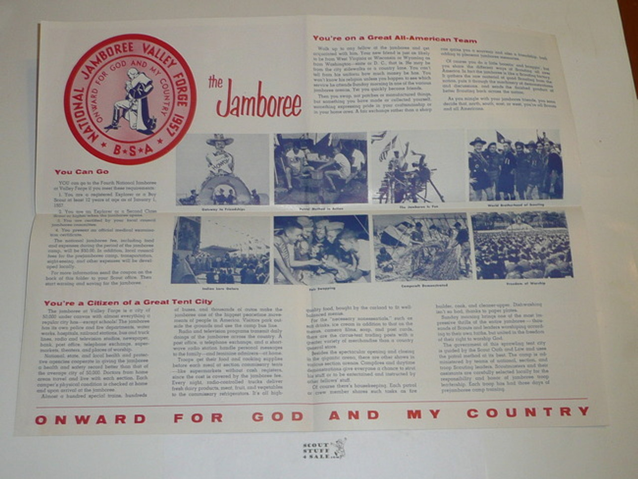 1957 National Jamboree Promotional Brochure 17801