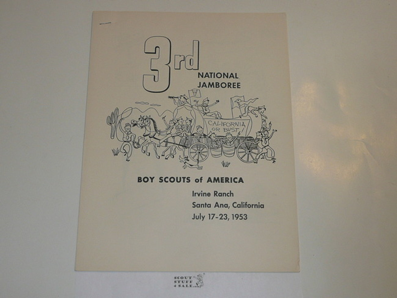 1953 National Jamboree Official BSA Clipart