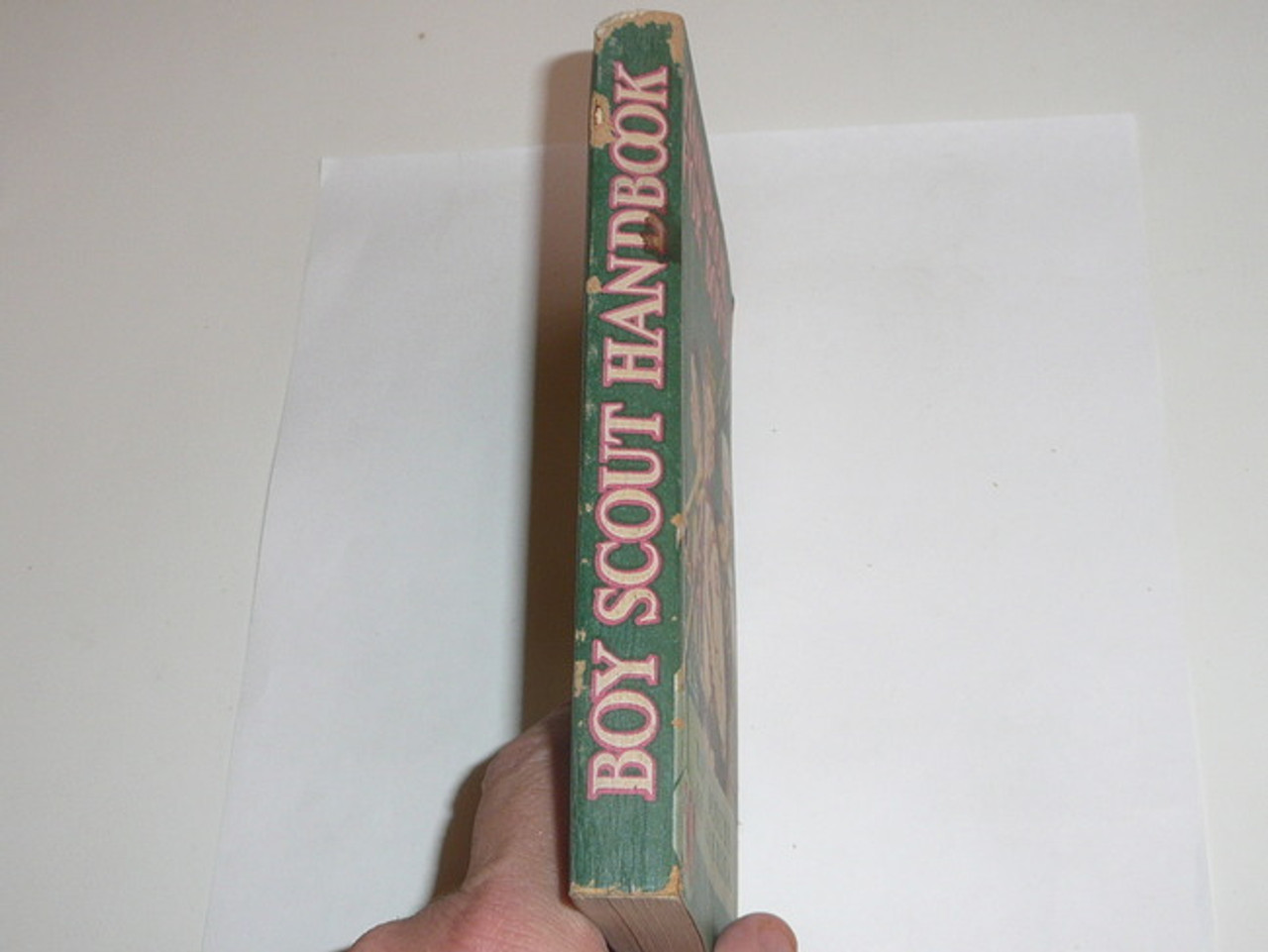 1945 Boy Scout Handbook, Fourth Edition, Thirty-eighth Printing, Norman Rockwell Cover,  lite edge wear
