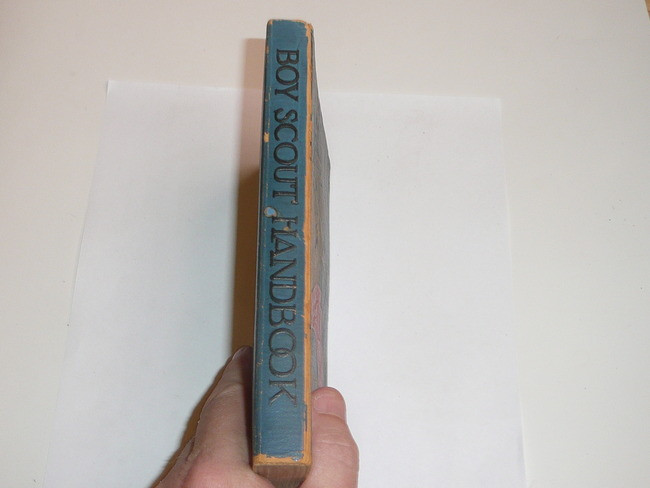 1936 Boy Scout Handbook, Third Edition, Twenty-third Printing, Norman Rockwell Cover, lt use with cover and edge wear #2
