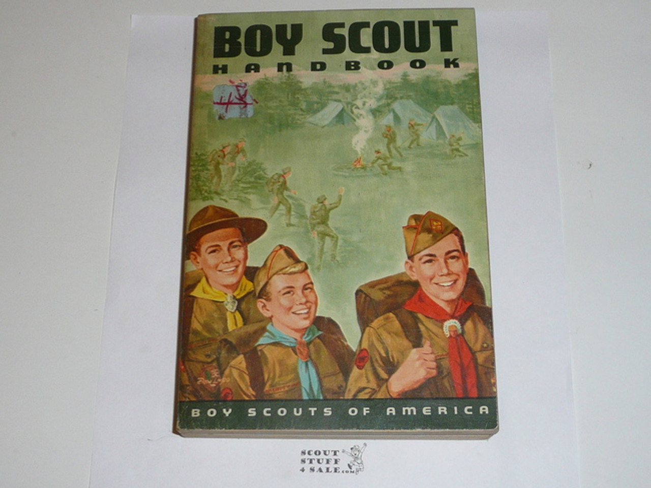 1969 Boy Scout Handbook, Seventh Edition, Fifth Printing, MINT condition, Don Lupo Cover