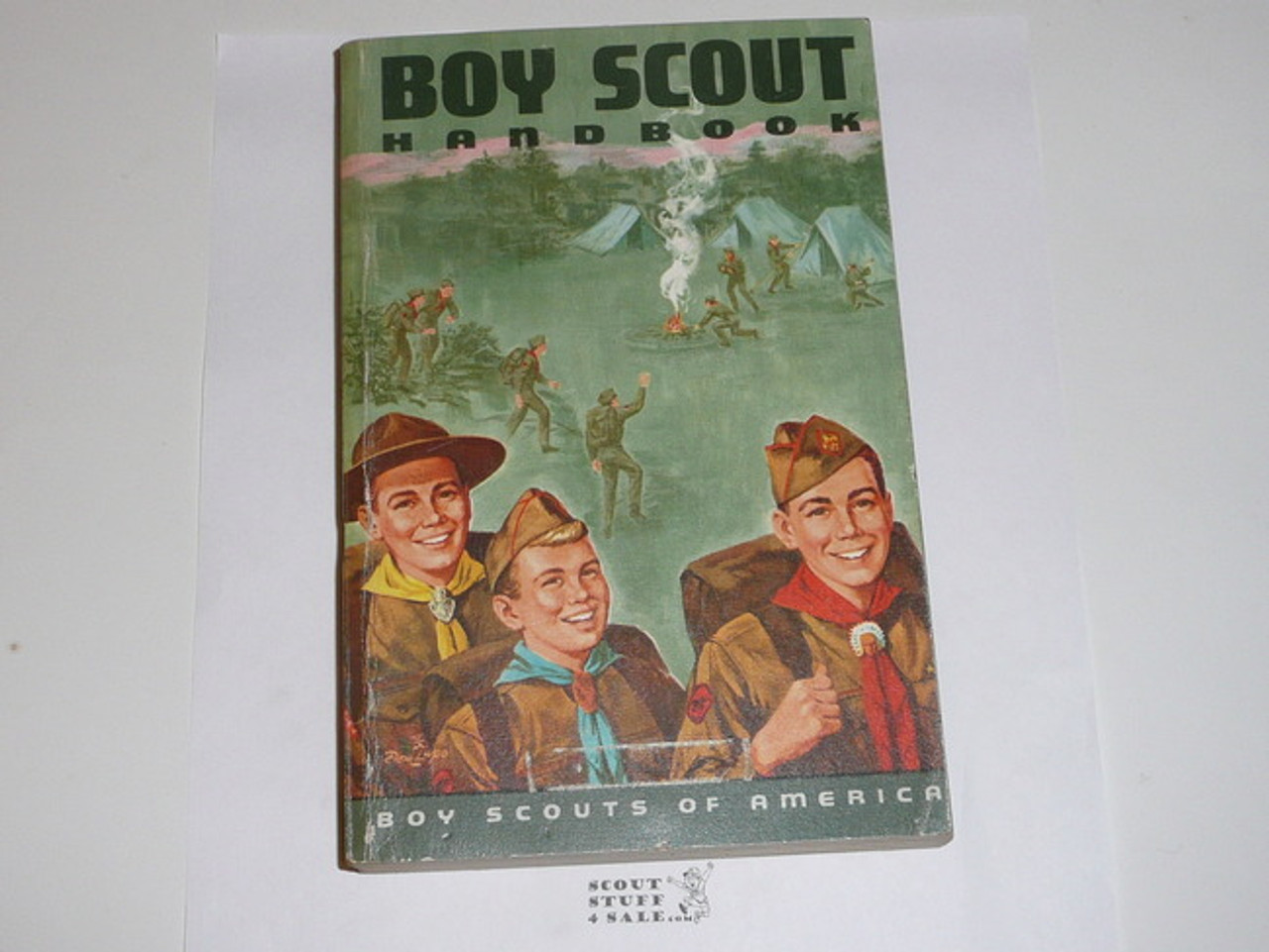 1966 Boy Scout Handbook, Seventh Edition, Second Printing, MINT condition, Don Lupo Cover