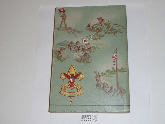 1962 Boy Scout Handbook, Sixth Edition, Fourth Printing, Near MINT condition with name on cover, Norman Rockwell Cover