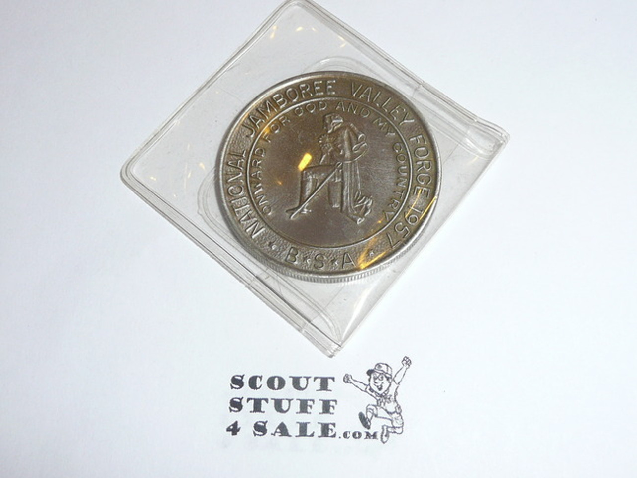 1957 National Jamboree Coin / Token, Pewter Color