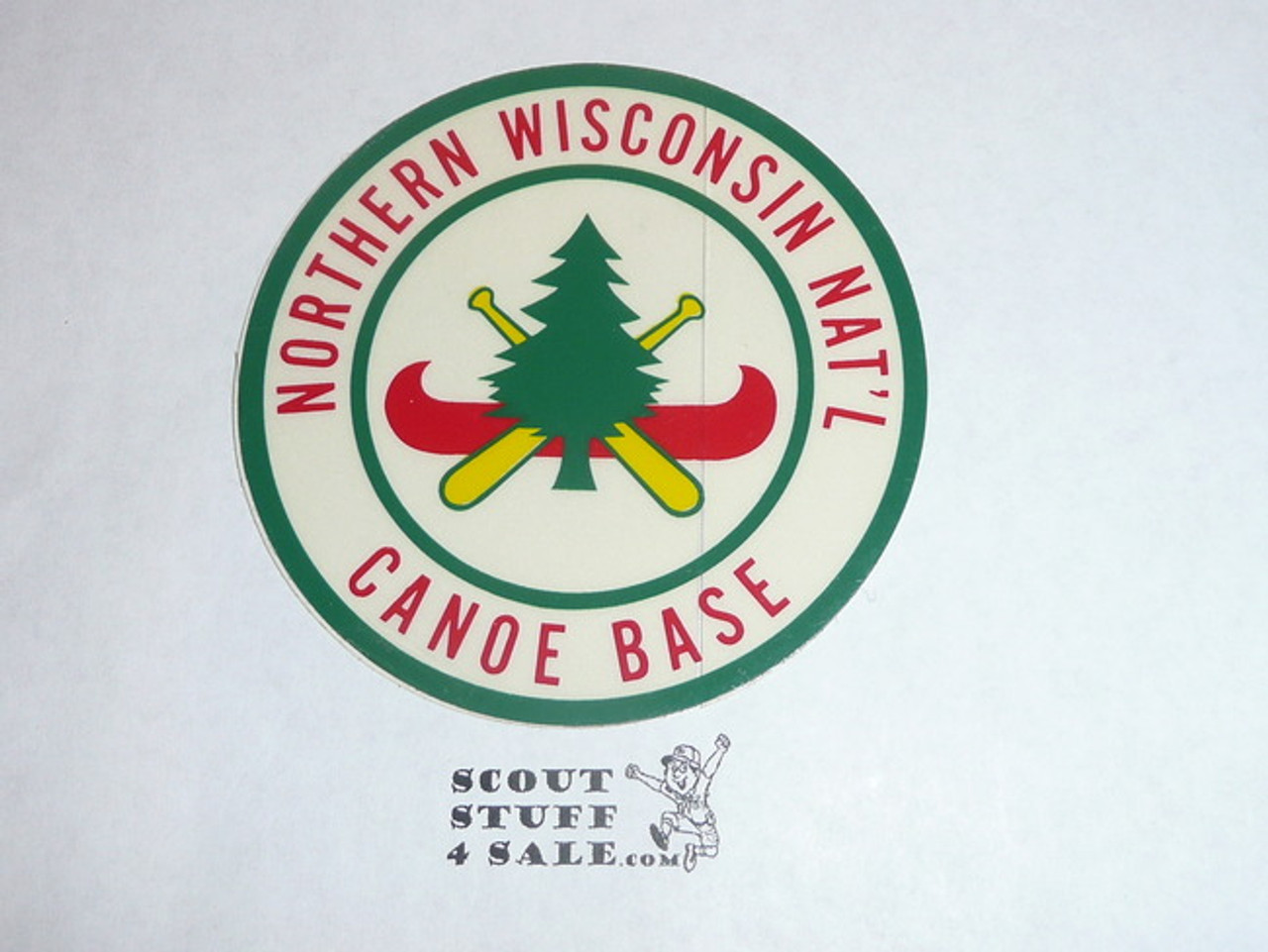 Northern Wisconsin National Canoe Base Sticker #2