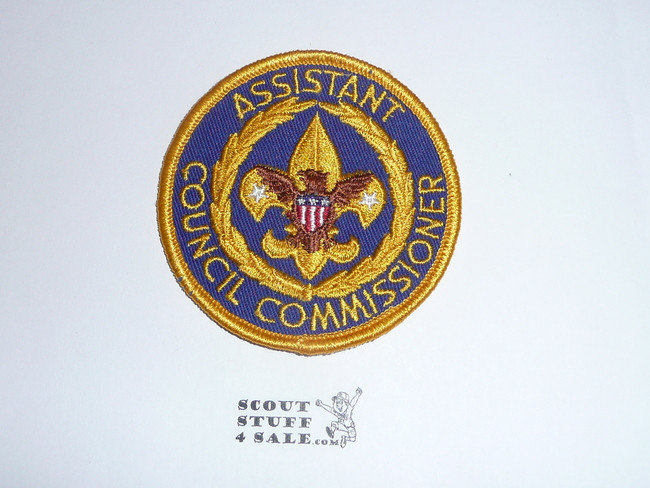 Assistant Council Commissioner Patch (ACC2), 1970-1972