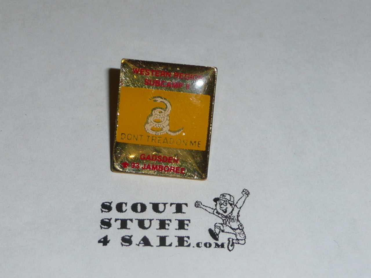 1993 National Jamboree Western Region Subcamp 9 Pin