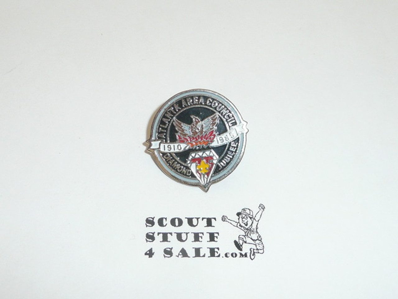 Atlanta Area Council 1985 BSA 75th Anniversary Pin