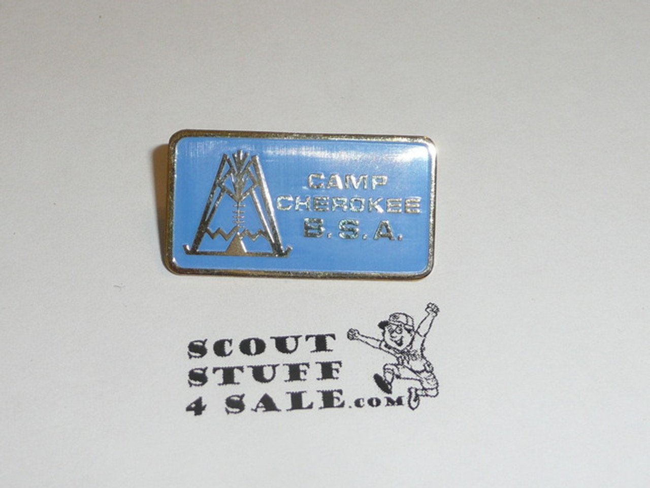 Camp Cherokee 1980's Pin
