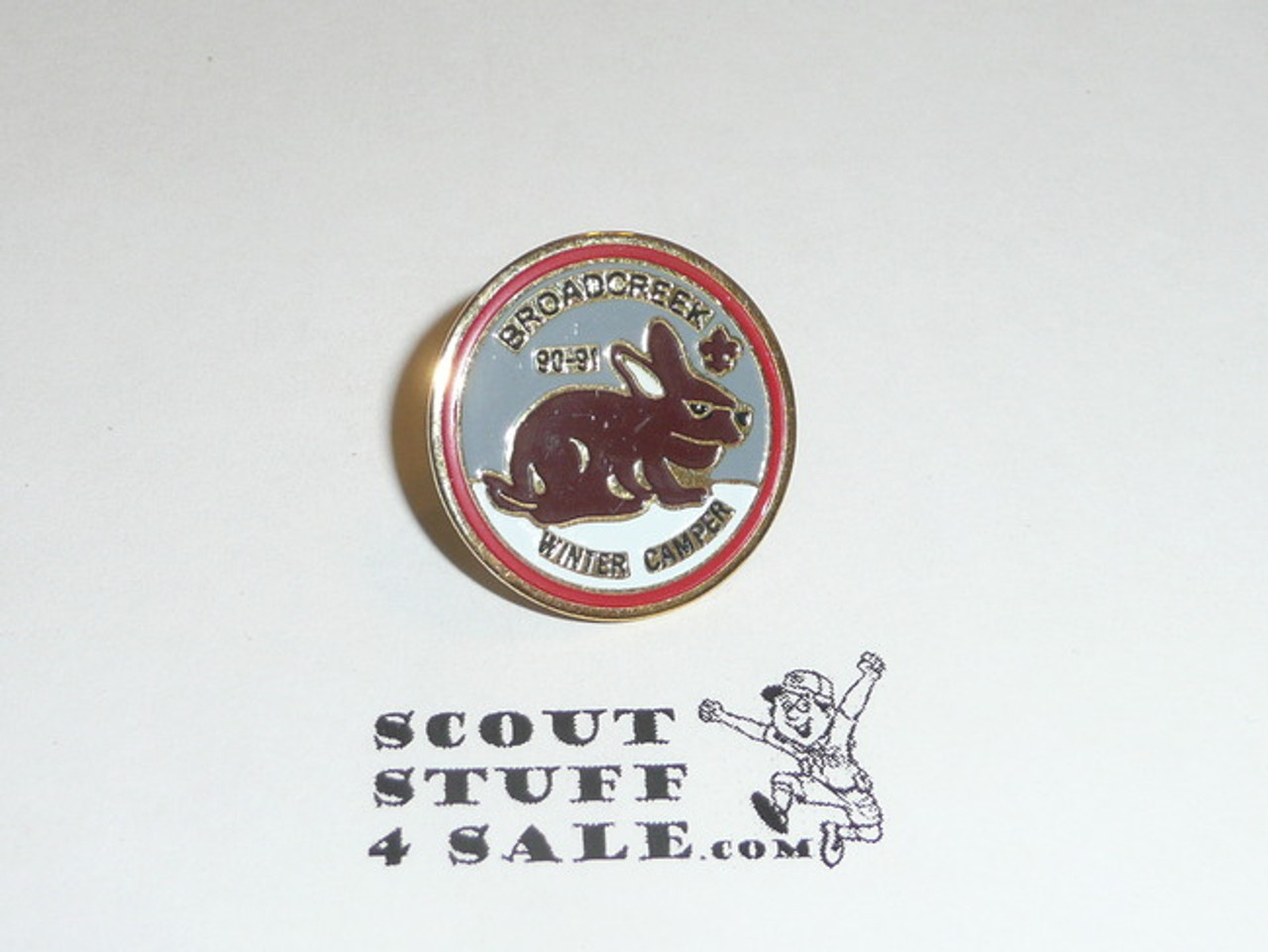 Broad Creek Scout Reservation 1990/1991 Winter Camp Pin