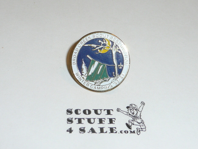 Broad Creek Scout Reservation 1993/1994 Winter Camp Pin