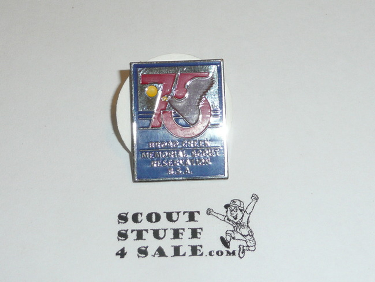 Broad Creek Memorial Scout Reservation 75th Anniversary Pin