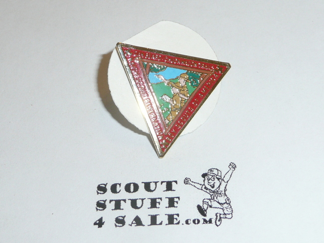 Naish Scout Reservation Dan Beard and Chuck Wagon Trails Pin