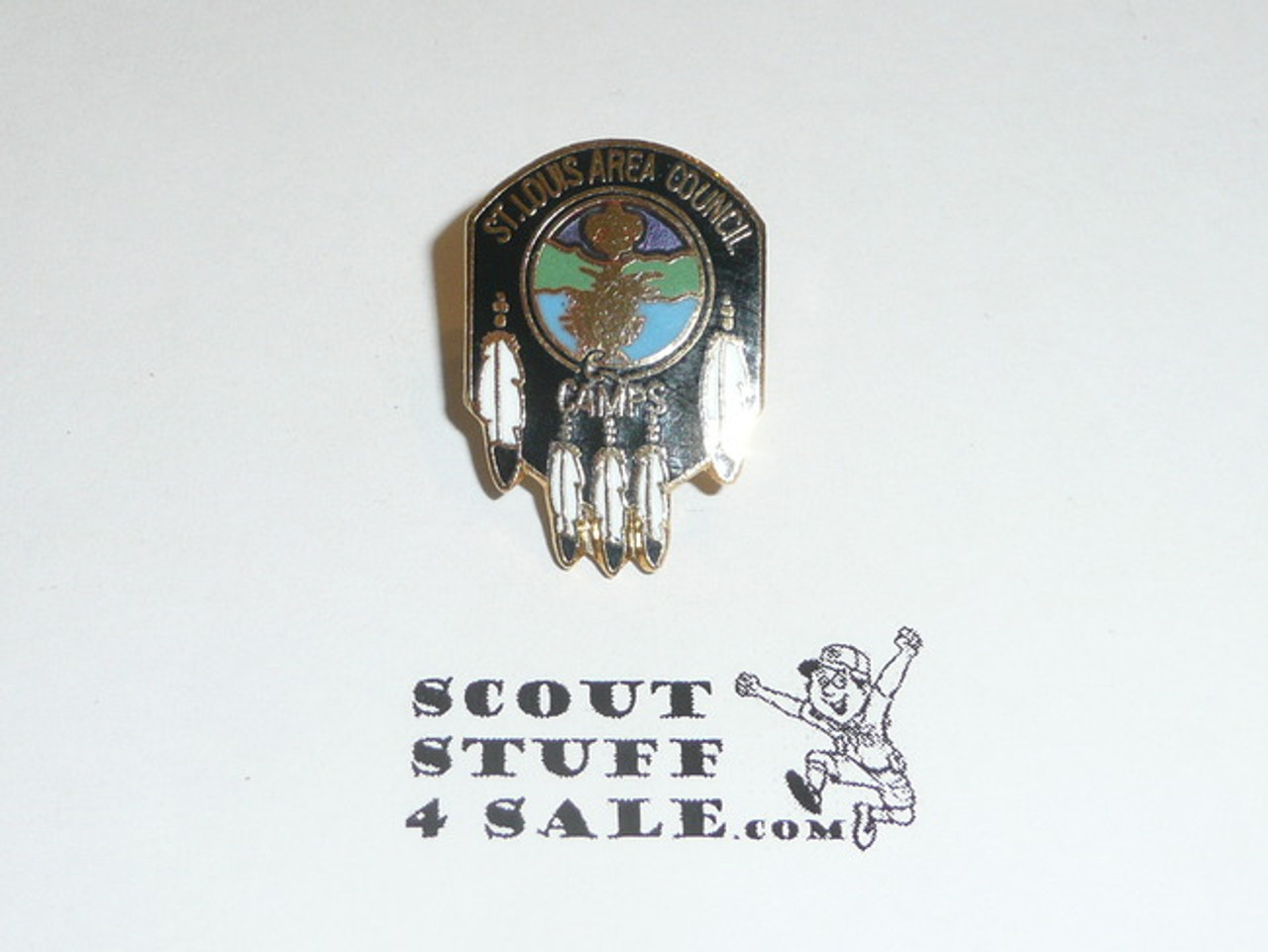 St. Louis Area Scout Camps Pin