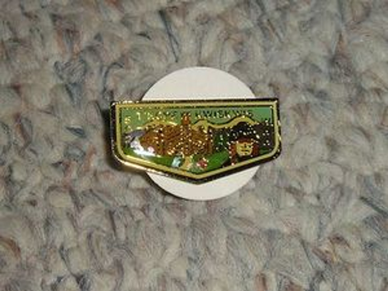 T'Kope Kwiskwis O.A. Lodge #502 Flap Pin - Scout