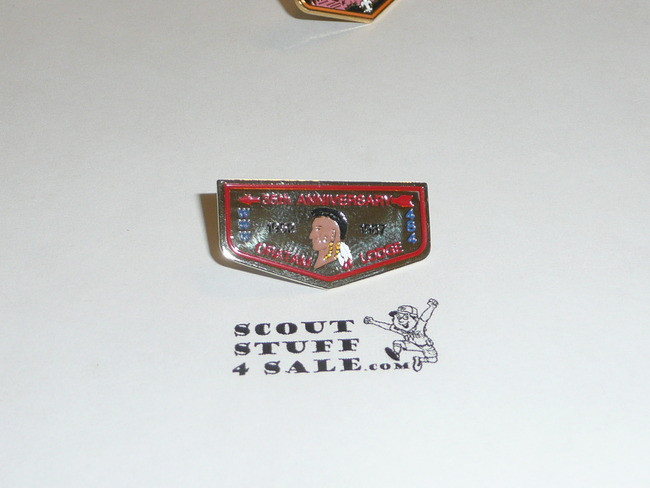 Oratam O.A. Lodge #484 35th Anniv. Flap Pin - Scout