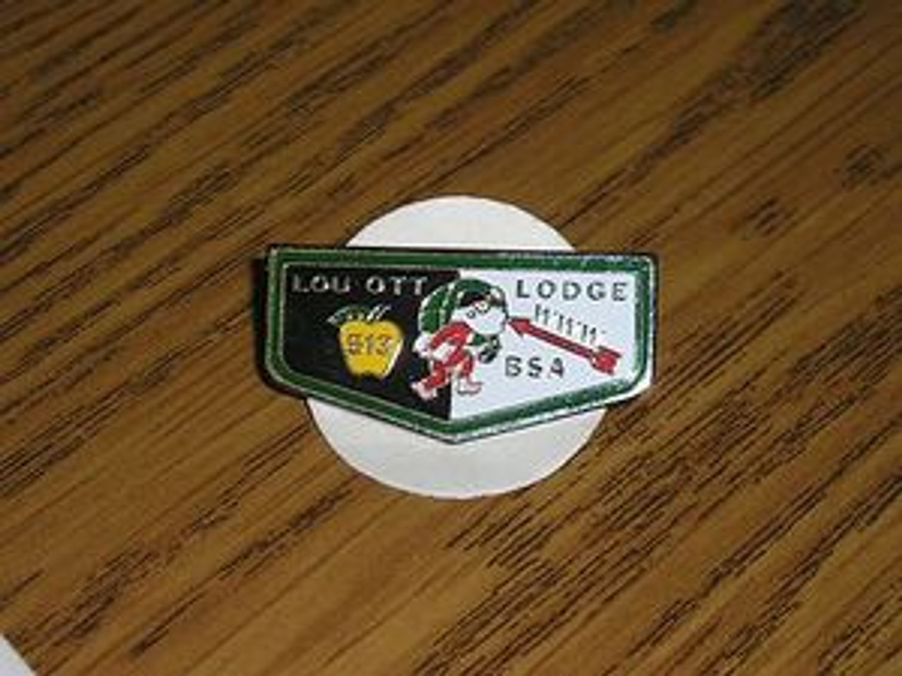 Lou Ott O.A. Lodge #513 Flap Pin - Scout