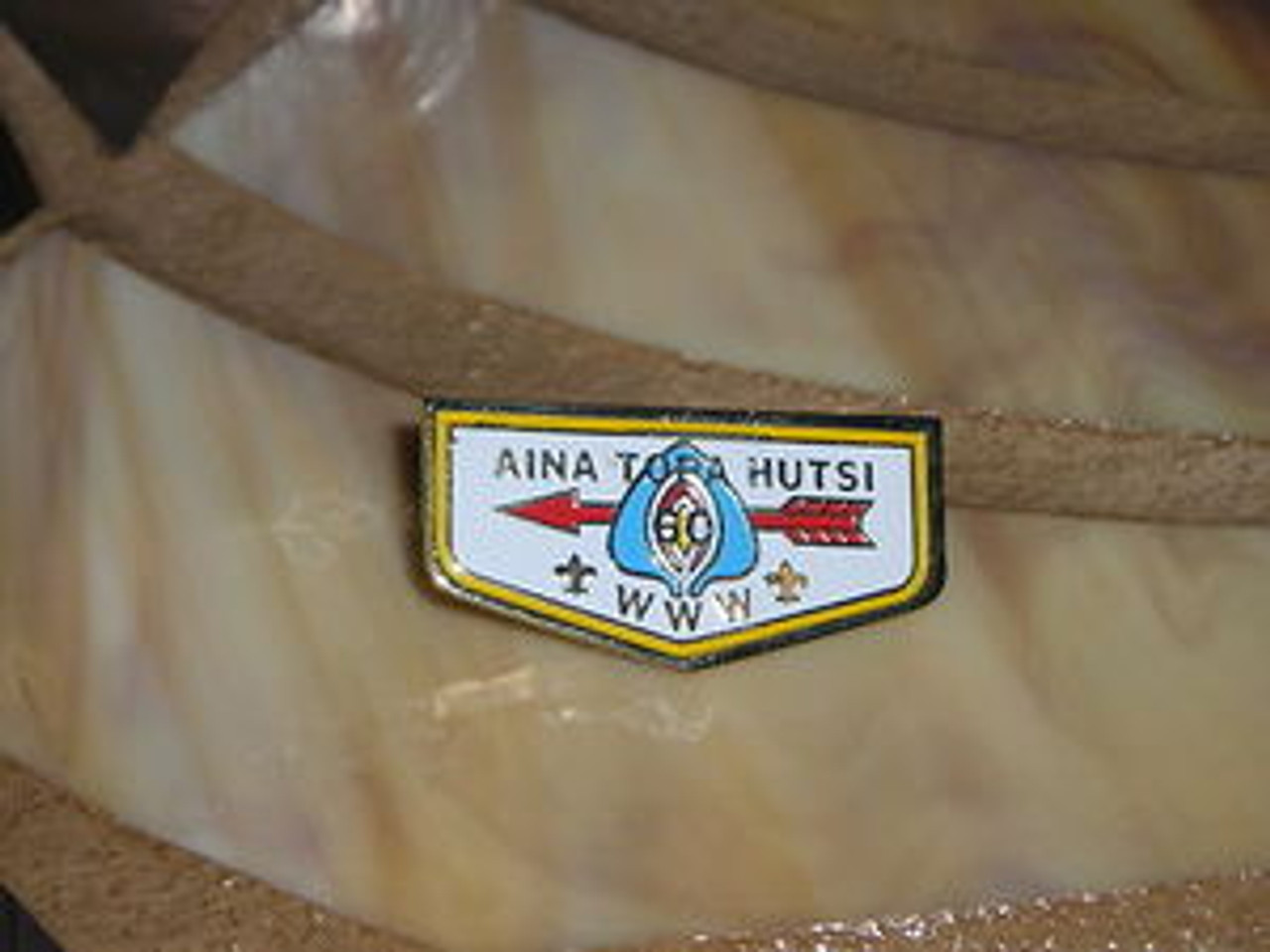 Ania Topa Hutsi O.A. Lodge #60 Flap Pin - Scout