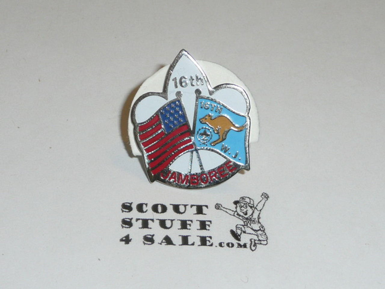 1987/1988 World Jamboree USA Contingent Pin