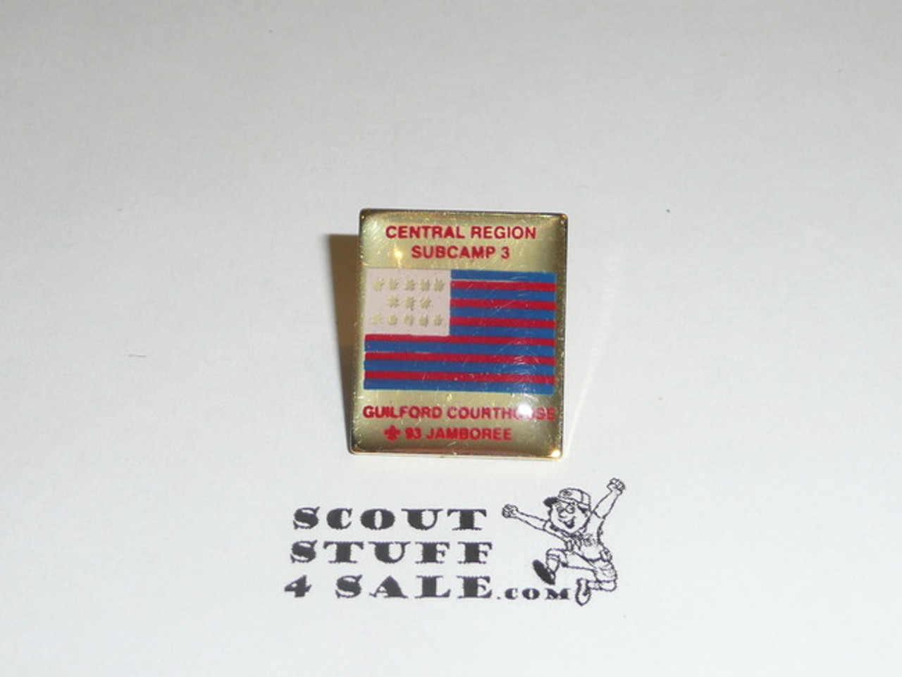 1993 National Jamboree Subcamp 3, Central Region Pin