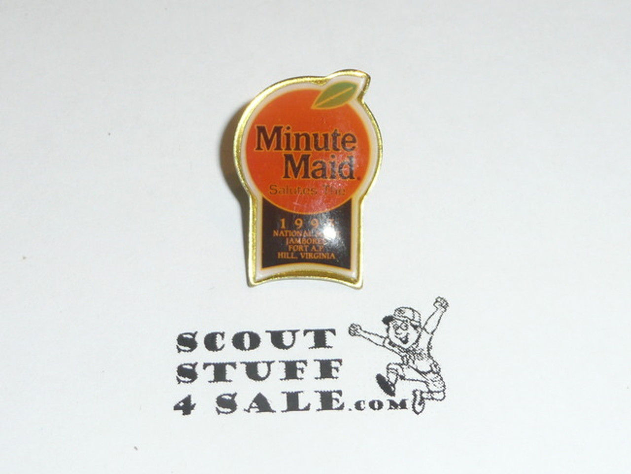 1993 National Jamboree Minute Maid Orange Juice pin