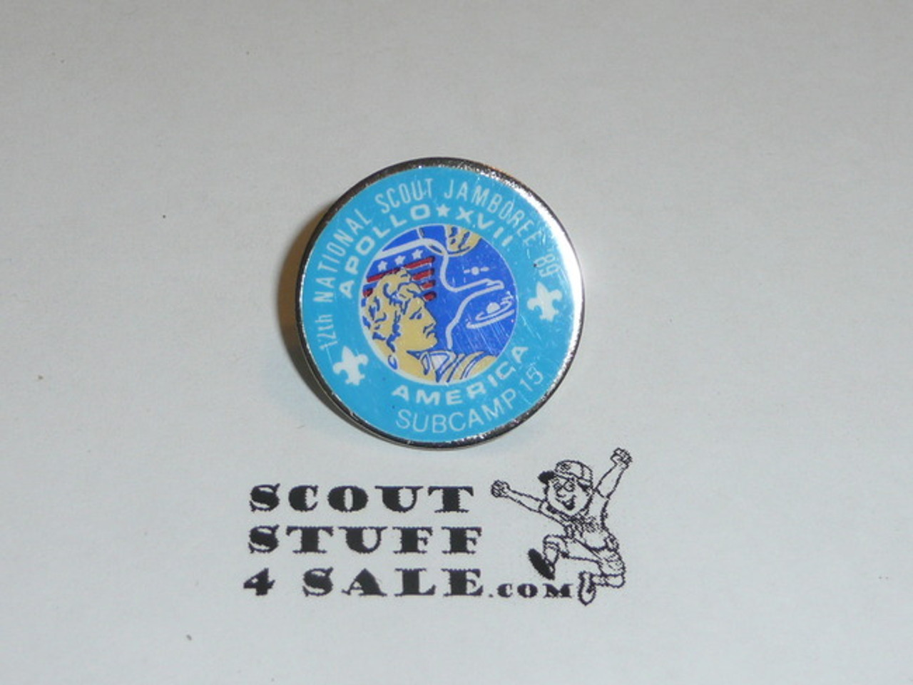 1989 National Jamboree Subcamp 15 Pin