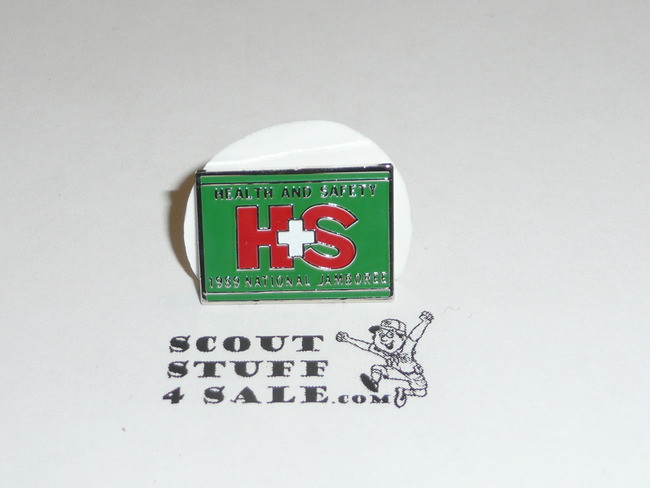 1989 National Jamboree Health and Safety Pin
