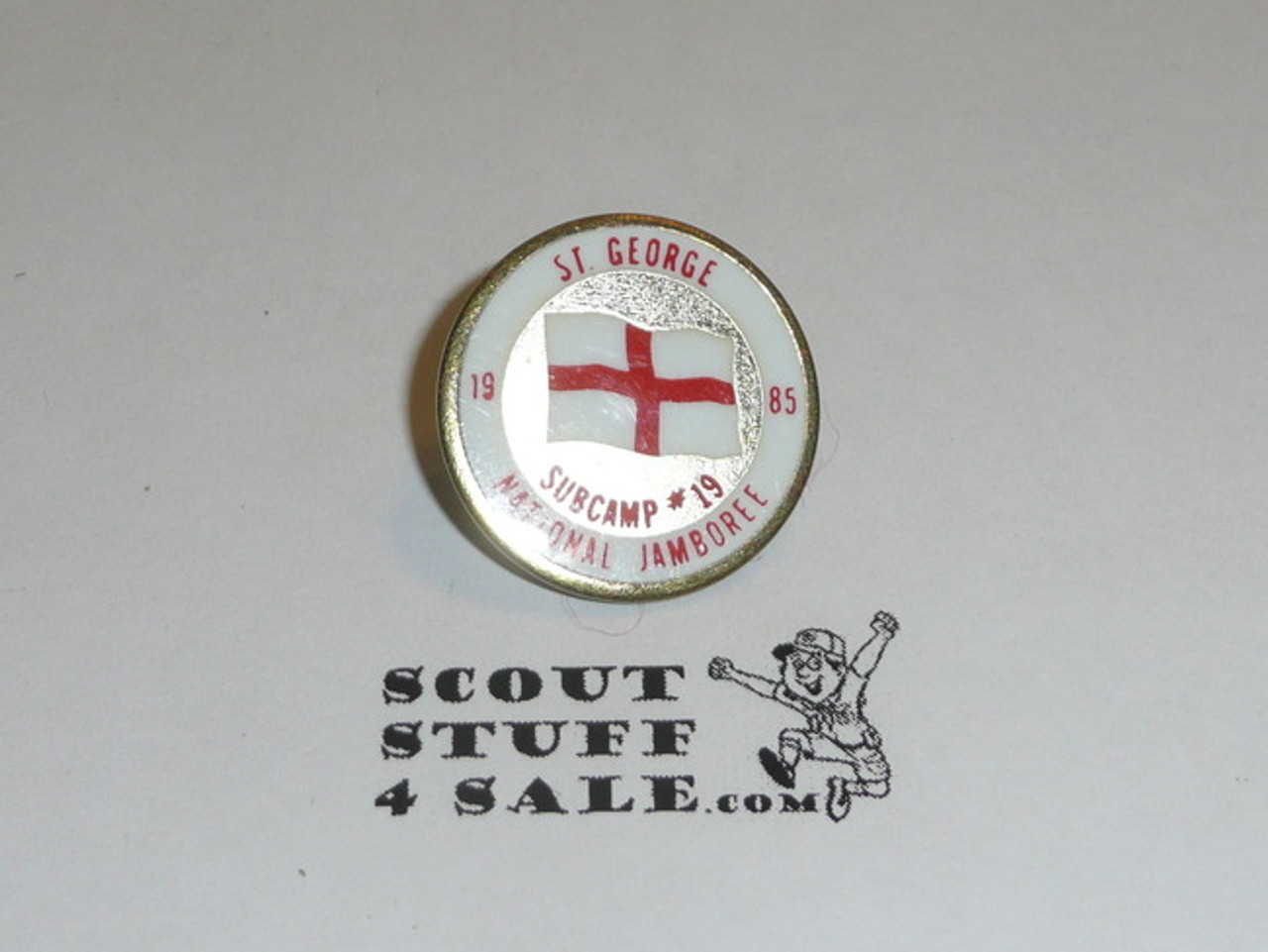 1985 National Jamboree Subcamp 19 Pin