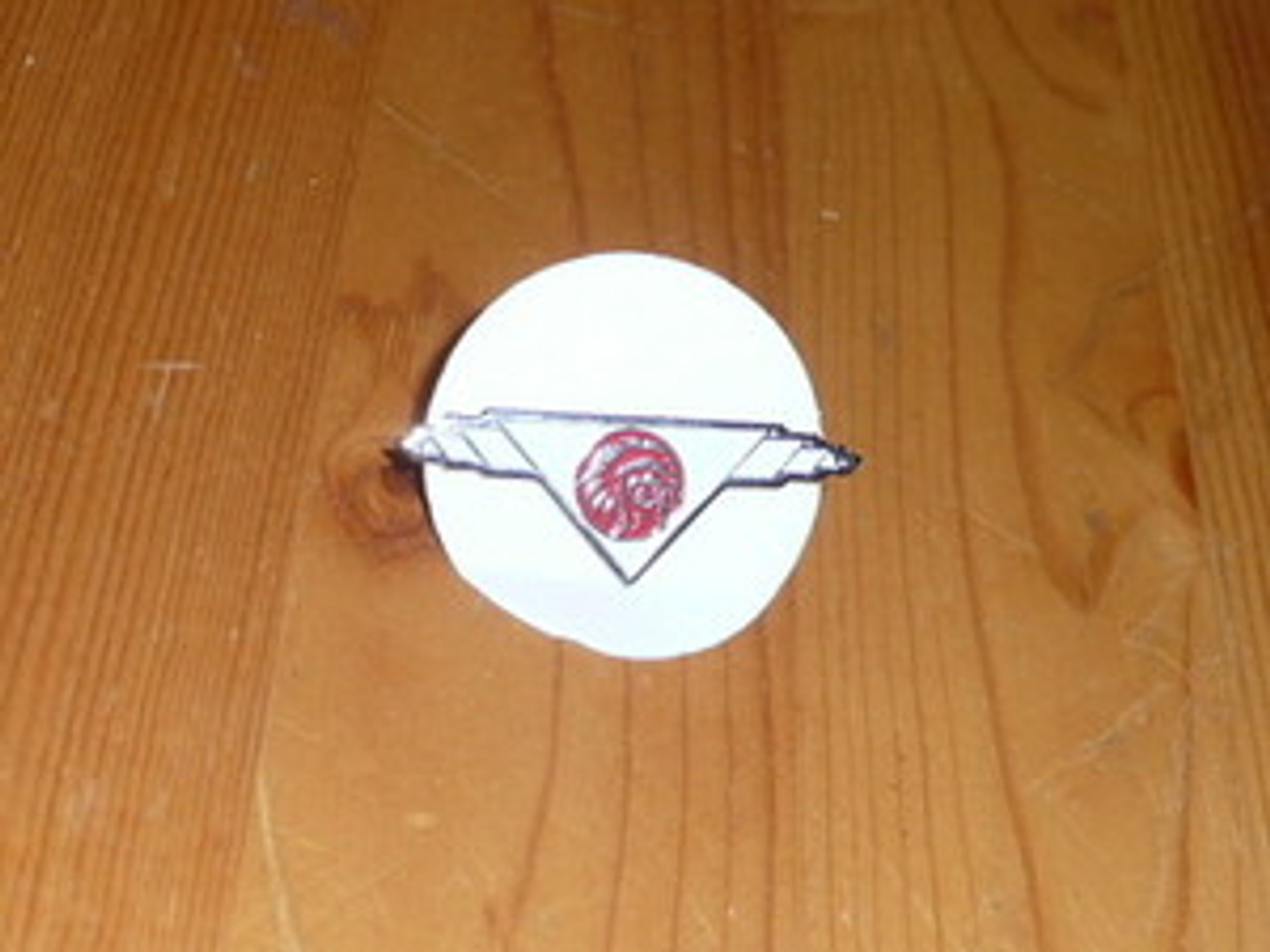 Old OA National Logo Neckerchief Pin - Scout