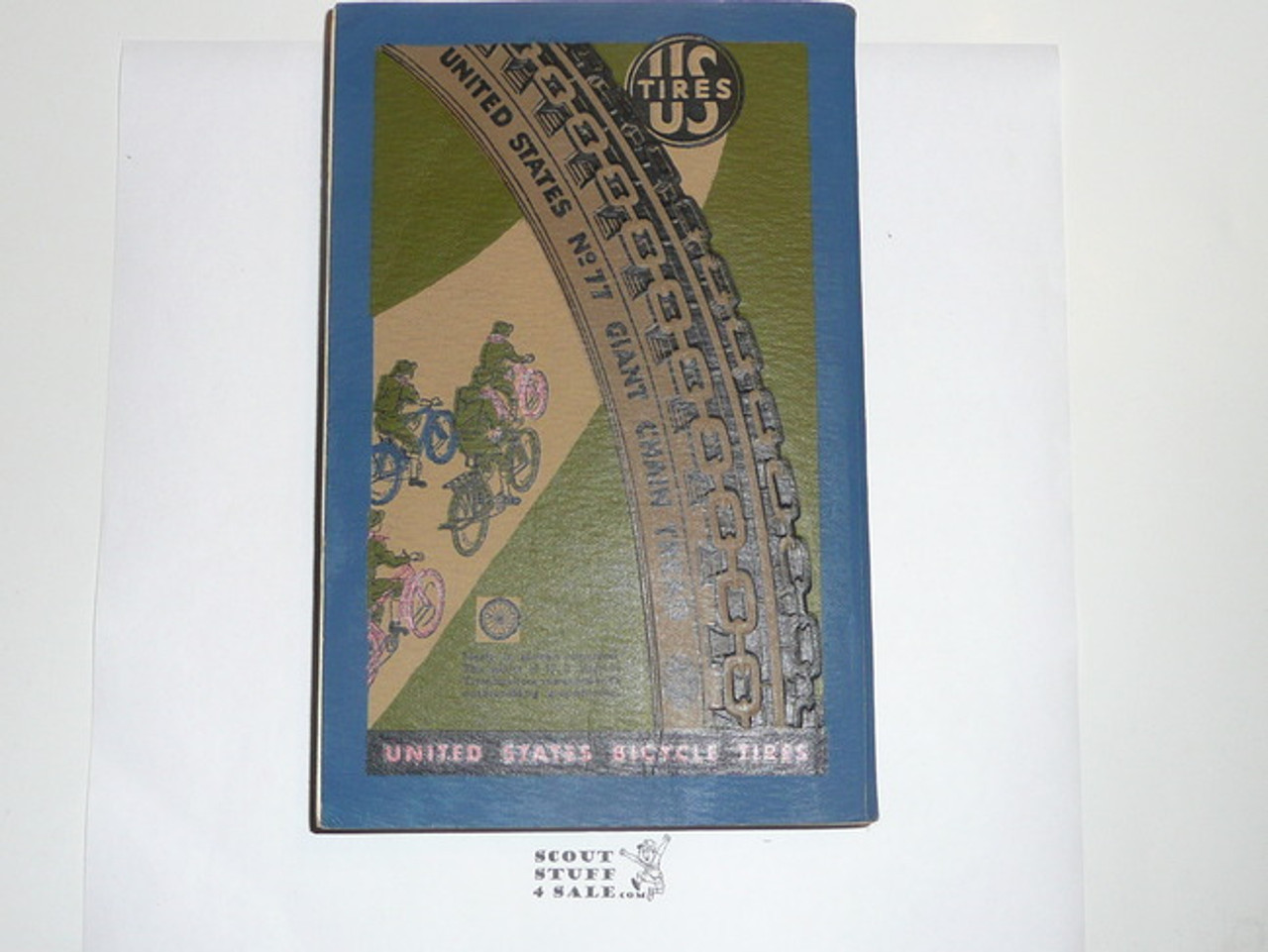 1934 Boy Scout Handbook, Third Edition, Twentieth Printing, Norman Rockwell Cover, BEAUTIFUL MINT condition