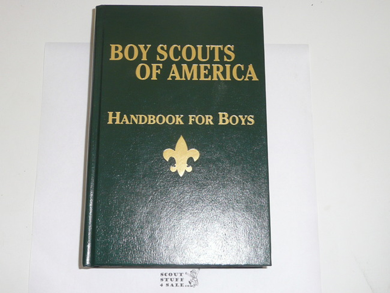 1911 Boy Scout Handbook REPRINT, 1996 printing, FOUNDERS CIRCLE Presentation, Leatherbound, Signed by CSE Jere Ratcliffe, MINT condition