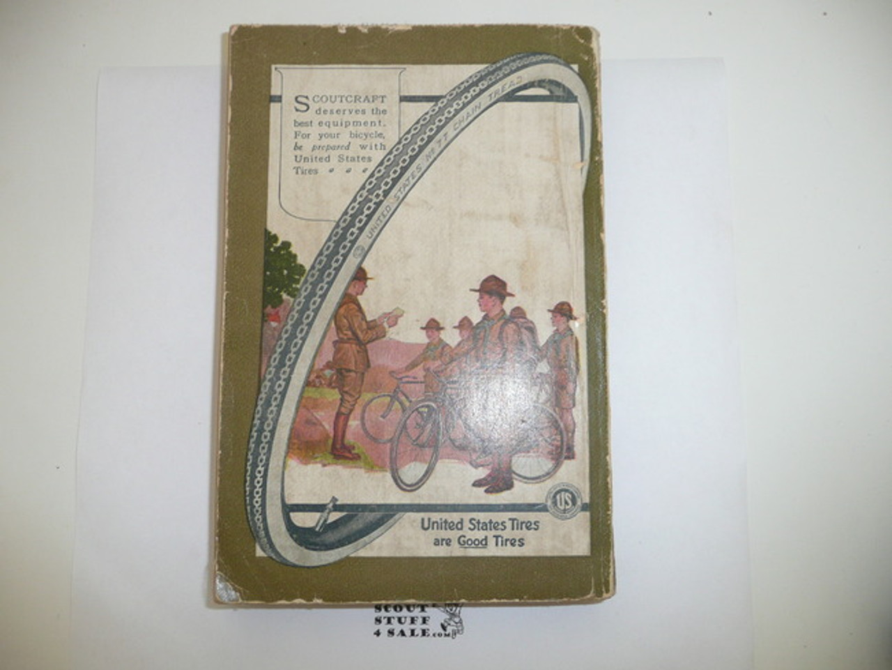 1922 Boy Scout Handbook, Second Edition, Twenty-sixth Printing, Near MINT, just a little spine wear