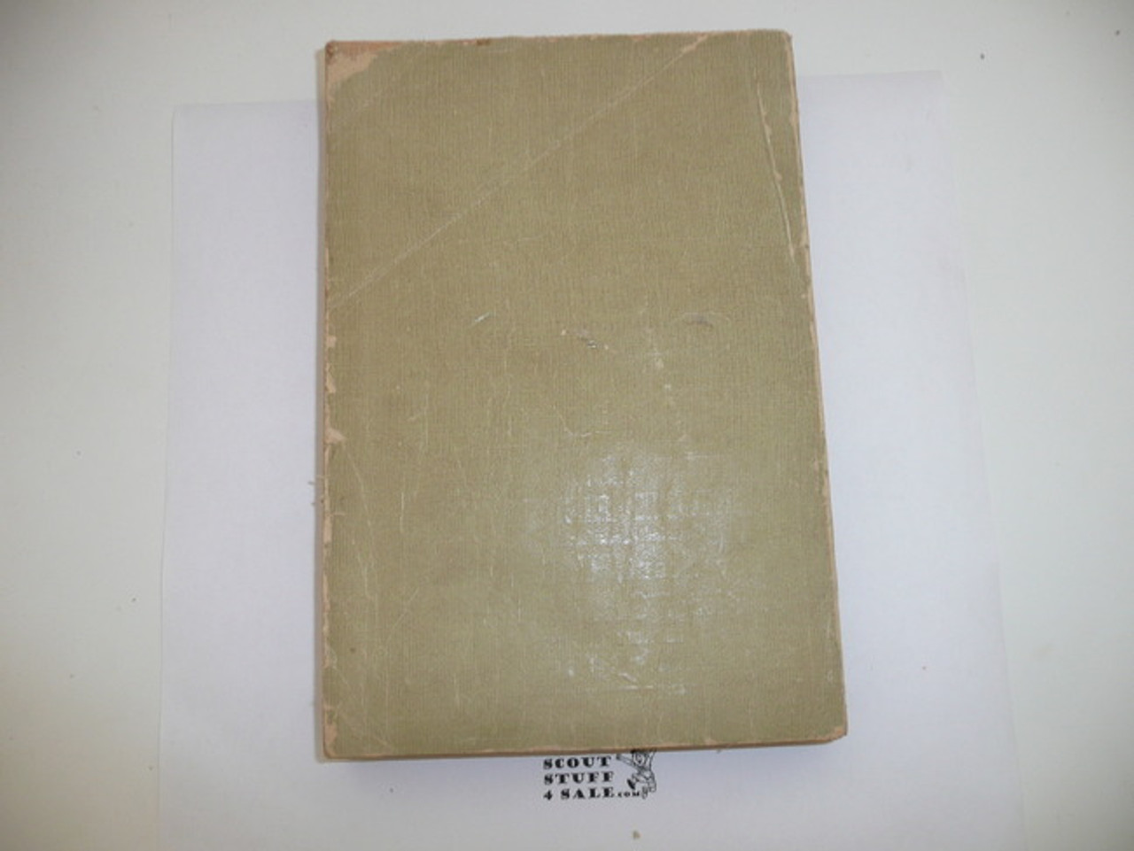 1918 Boy Scout Handbook, Second Edition, Nineteenth Printing, "Eighteenth Edition Reprint" on title page and no price on cover