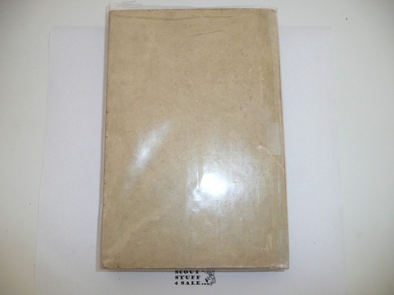 1918 Boy Scout Handbook, Second Edition, Nineteenth Printing, "PRICE 50 CENTS" on cover and cover nearly white, minimal wear