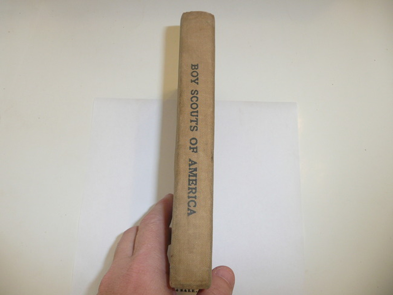 1925 Boy Scout Handbook, Second Edition, Thirty-second Printing, Canvas Hardbound (VERY RARE), near MINT