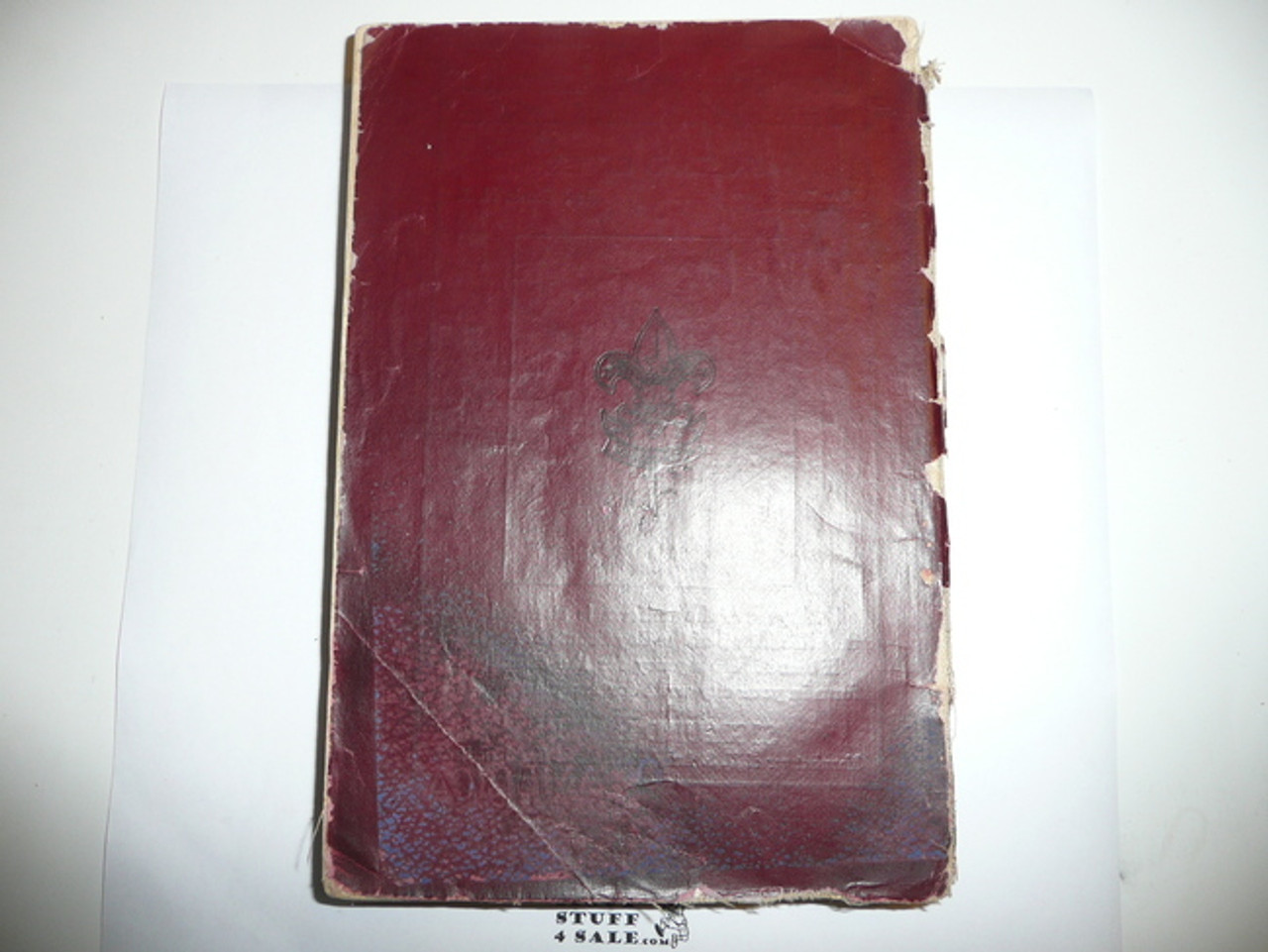 1912 Boy Scout Handbook, First Edition, Fourth Printing, printed "Fourth Edition" on title page, spine wear and some water staining to bottom of pages in front, solid and in very good condition