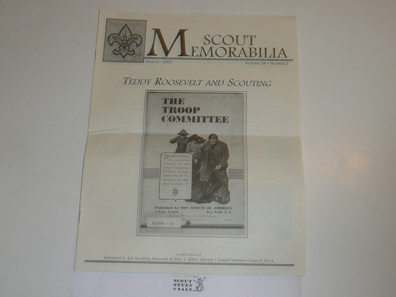Scout Memorabilia Magazine, 2003, Vol 38 #2