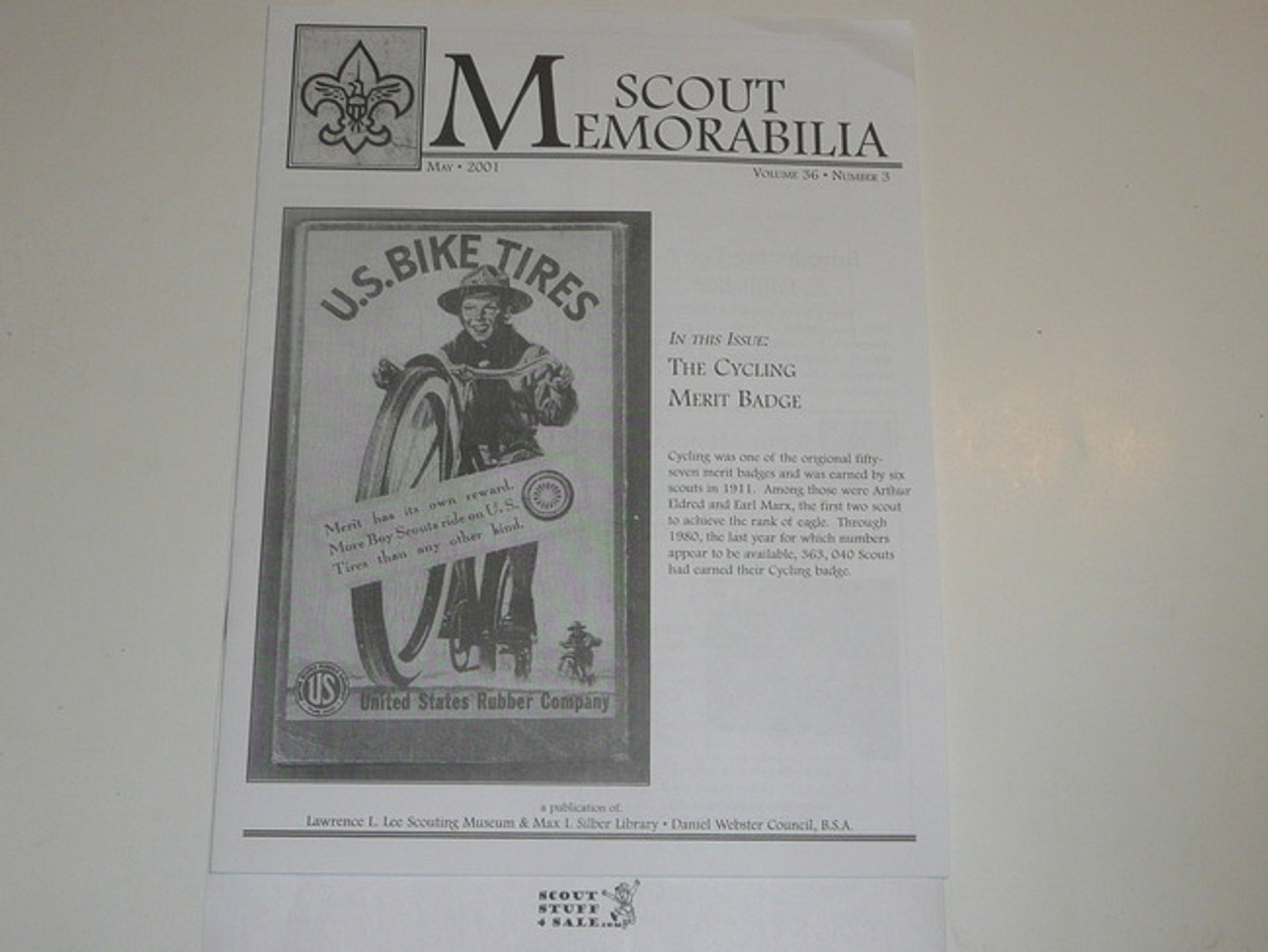 Scout Memorabilia Magazine, 2001, Vol 36 #3