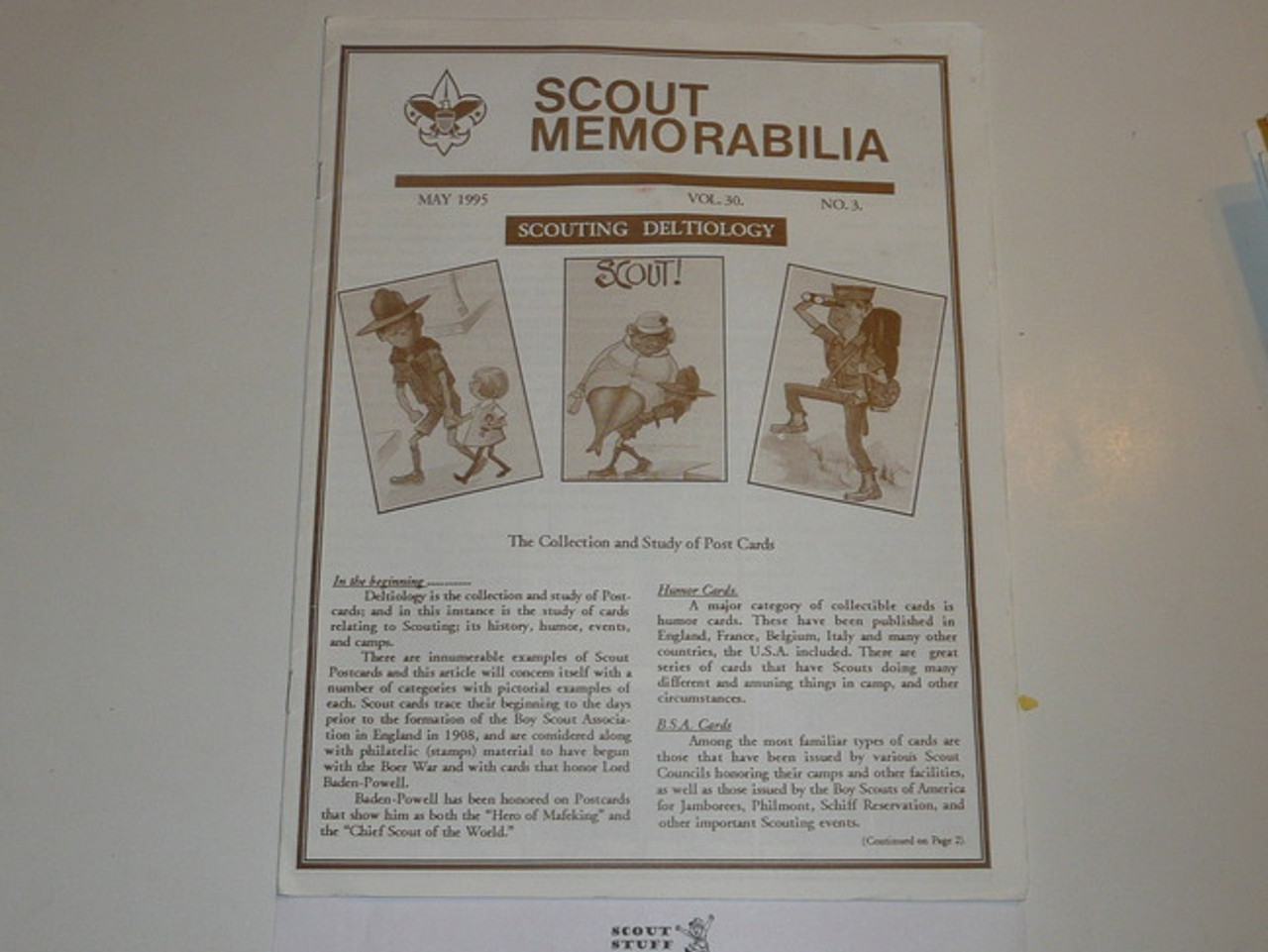Scout Memorabilia Magazine, 1995, Vol 30 #3