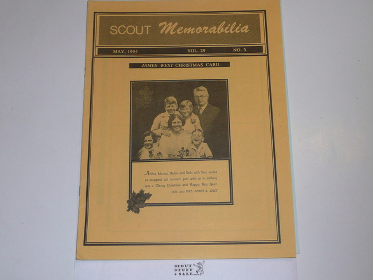 Scout Memorabilia Magazine, 1994, Vol 29 #3