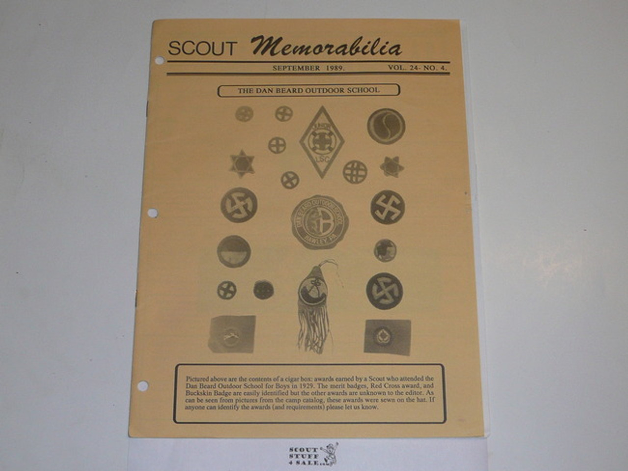 Scout Memorabilia Magazine, 1989, Vol 24 #4