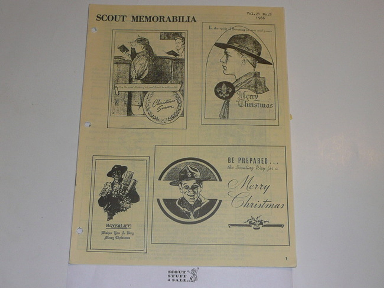 Scout Memorabilia Magazine, 1986, Vol 21 #5