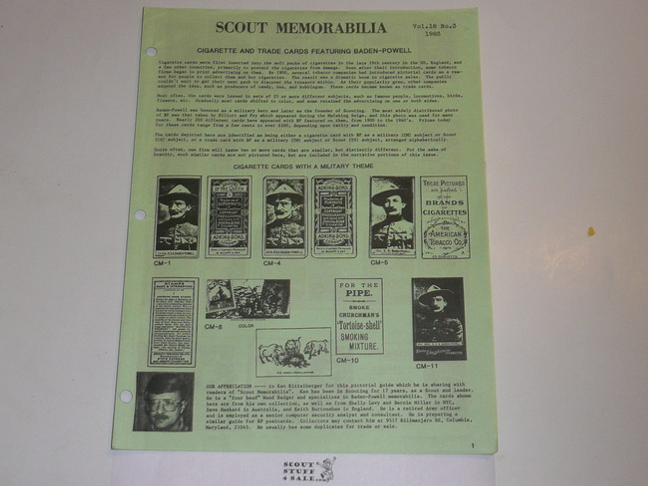 Scout Memorabilia Magazine, 1983, Vol 18 #3